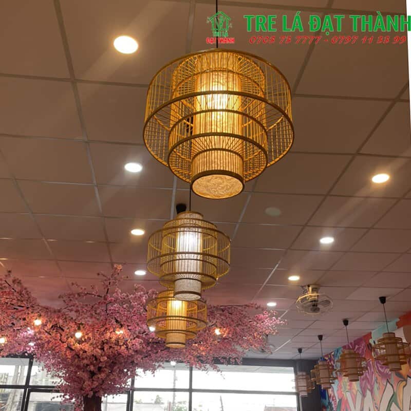 Đèn Tăm Tre 3 Tầng - DMT013